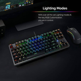 Tecware Phantom RGB TKL Mechanical Keyboard Red Switch TWKB-P87ZORD