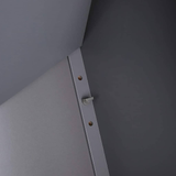 VASAGLE Floor Cabinet with 2 Doors Gray BCB60GY