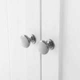 VASAGLE Floor Cabinet with 2 Doors White BCB60W