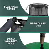 Verpeak Trampoline 12ft VP-BT-143-MI