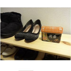 [10-PACK] KOKUBO Japan Charcoal Deodorant for Shoe Cabinet 150g