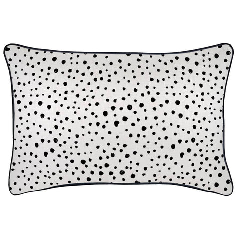 Cushion Cover-With Black Piping-Lunar-35cm x 50cm