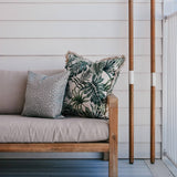 Cushion Cover-With Piping-Lunar Smoke-45cm x 45cm