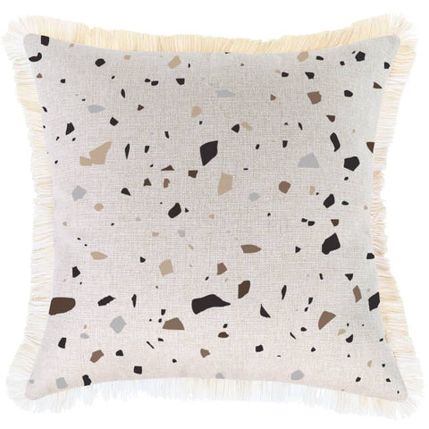 Cushion Cover-Coastal Fringe-Terrazzo-45cm x 45cm