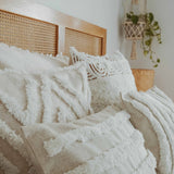 Cushion Cover-Boho Textured Single Sided-Mosman-50cm x 50cm