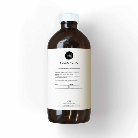 500ml Organic Fulvic Humic Acid Liquid Concentrate - Mineral Nutrient Supplement
