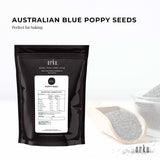400g Poppy Seeds Pouch Blue Unwashed 100% Australian Food Baking Cooking Mineral