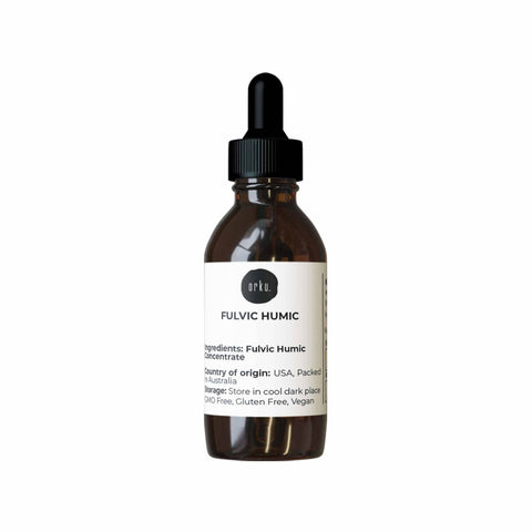 25ml Organic Fulvic Humic Acid Liquid Concentrate - Mineral Nutrient Supplement