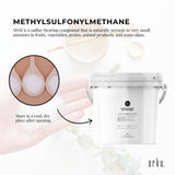 3Kg MSM Powder or Crystals Tub - 99% Pure Methylsulfonylmethane Dimethyl Sulfone