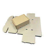 72x Die Cut Cardboard Boxes - 220x170x90mm Packaging Shipping Carton