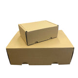 72x Die Cut Cardboard Boxes - 220x170x90mm Packaging Shipping Carton