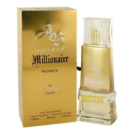 Spirit Millionaire Women 100ml EDP Spray For Women By Lomani