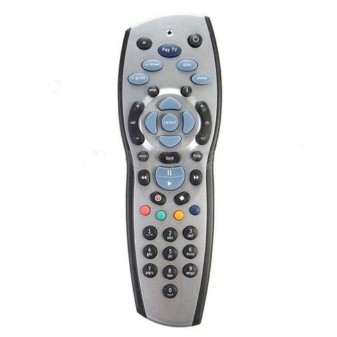 2x Foxtel Remote Control Replacement For FOXTEL MYSTAR SKY NEW ZEALAND - Silver