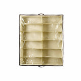 Shoe Organiser 12 Pair Under Bed Storage Zippered Breathable Wardrobe Closet Bag