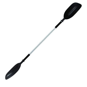 2.2M Kayak Paddle - Curved Blade Position Shift Oar Aluminium Shaft