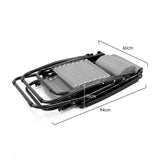 Wallaroo Zero Gravity Reclining Deck Chair - Grey