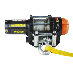Novawinch 1360kg 12v Electric Winch With Steel Cable & Remote Control 3000lbs