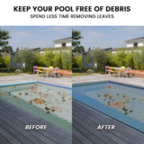 HydroActive UV-Resistant Swimming Pool Leaf Net Cover   5 x 8m