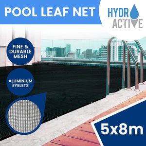 HydroActive UV-Resistant Swimming Pool Leaf Net Cover   5 x 8m