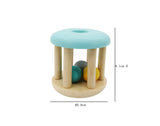 CALM & BREEZY WOODEN RATTLE GREEN