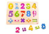 NUMBERS MATHS PEG PUZZLE