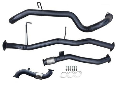 3 INCH RHINO EXHAUST WITH CAT NO MUFFLER FOR NISSAN PATROL GU ZD30 3.0L WAGON