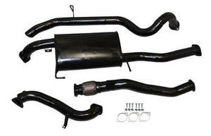 3 INCH RHINO EXHAUST NO CAT WITH MUFFLER FOR NISSAN PATROL GU ZD30 3.0L WAGON
