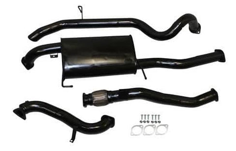 3 INCH RHINO EXHAUST NO CAT WITH MUFFLER FOR NISSAN PATROL GU ZD30 3.0L WAGON