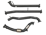 3 INCH RHINO EXHAUST WITH CAT NO MUFFLER FOR 3.2L PX FORD RANGER