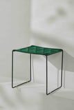 Tree Stripes Woven Table / Stool - Green