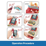 Kids Supermarket Ice Cream Cart Shop Dessert Food Pretend Role Play Set Toy Gift