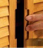 Multi Tier Bamboo Large Capacity Storage Shelf Shoe Rack Cabinet 4/6 Doors + 1 Drawer