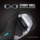 Gyroor 8.5 inch Hoverboard with Bluetooth Speaker and LED Lights Self Balancing Electric Scooter Hoverboard Skateboard Off Road Black