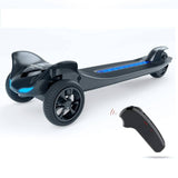 TOMOLOO Dragon Knight H3 Kids Adult Hoverboard with Bluetooth Speaker and LED Lights Electric Skateboard Three Wheels