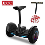 JDOO 10 INCH PRO Hoverboard with Bluetooth Speaker and LED Lights S- Electric Self Balancing Transporter BLACK AU