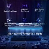 JDOO 10 INCH PRO Hoverboard with Bluetooth Speaker and LED Lights S- Electric Self Balancing Transporter BLACK AU