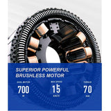 JDOO 10 INCH PRO Hoverboard with Bluetooth Speaker and LED Lights S- Electric Self Balancing Transporter BLACK AU