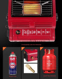 Portable Butane Gas Heater Camping Camp Tent Outdoor Hiking Camper Survival AU