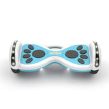 JD-S660 8" Hoverboard with Bluetooth Speaker and LED Lights Self Balancing Electric Hover Board Craft Skateboard Scooter Transporter BLUE