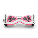 JD-S660 8" Hoverboard with Bluetooth Speaker and LED Lights Self Balancing Electric Hover Board Craft Skateboard Scooter Transporter PINK
