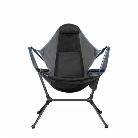 Camping Chair Foldable Swing Luxury Recliner Relaxation Swinging Comfort Lean Back Outdoor Folding Chair Outdoor Freestyle Portable Folding Rocking Chair