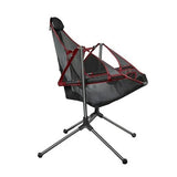 Camping Chair Foldable Swing Luxury Recliner Relaxation Swinging Comfort Lean Back Outdoor Folding Chair Outdoor Freestyle Portable Folding Rocking Chair