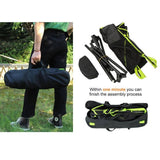 Camping Chair Foldable Swing Luxury Recliner Relaxation Swinging Comfort Lean Back Outdoor Folding Chair Outdoor Freestyle Portable Folding Rocking Chair