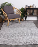 Alayah Camphils Grey Rug 200x290 cm