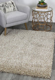 Arctic Plush Beige Shaggy Rug 200x290 cm