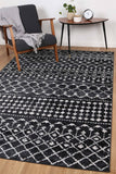 Ermina Tribal Anthracite Rug 280x380cm