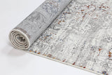 Cordelia Medalion Grey Multi Rug 240x330 cm