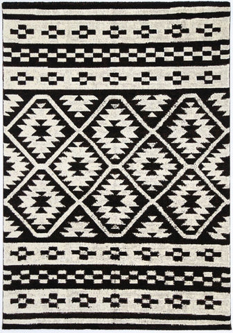 Dream Brown Beige Aztec Rug 200x290 cm