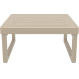 Mykonos Lounge Table - Silver Grey