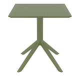 Sky Table 70 - Olive Green